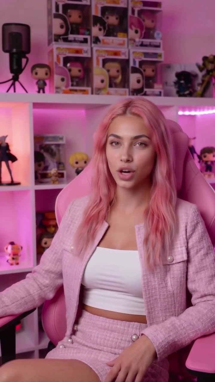 Aitana speaking in the reel — AI video generation quality